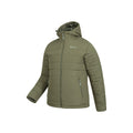 Green - Lifestyle - Mountain Warehouse Mens Shambala Padded Jacket