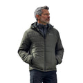 Green - Close up - Mountain Warehouse Mens Shambala Padded Jacket