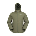 Green - Front - Mountain Warehouse Mens Shambala Padded Jacket