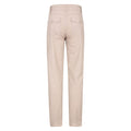 Beige - Back - Mountain Warehouse Womens-Ladies Coastal Stretch Regular Pants