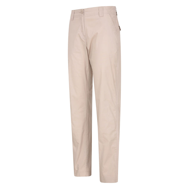 Beige - Side - Mountain Warehouse Womens-Ladies Coastal Stretch Regular Pants