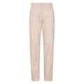Beige - Front - Mountain Warehouse Womens-Ladies Coastal Stretch Regular Pants