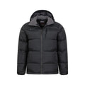 Black - Pack Shot - Mountain Warehouse Mens Frost Extreme Padded Down Jacket