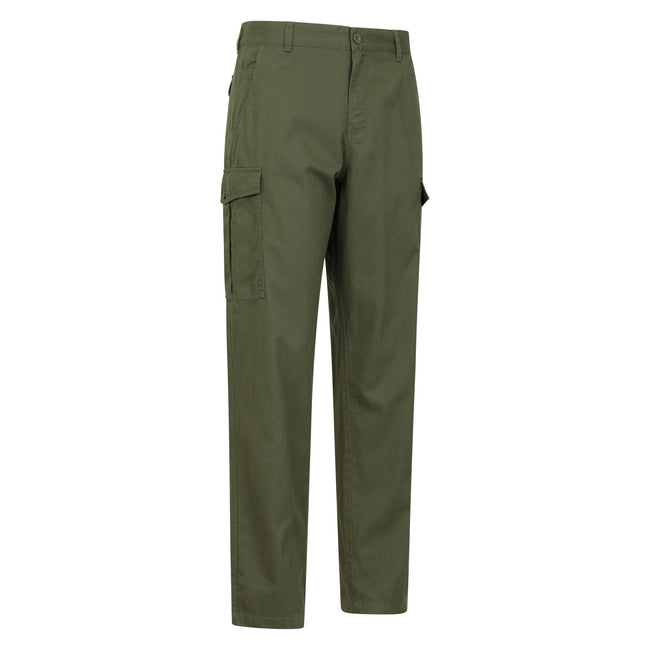 Green - Side - Mountain Warehouse Mens Lakeside Short Cargo Pants