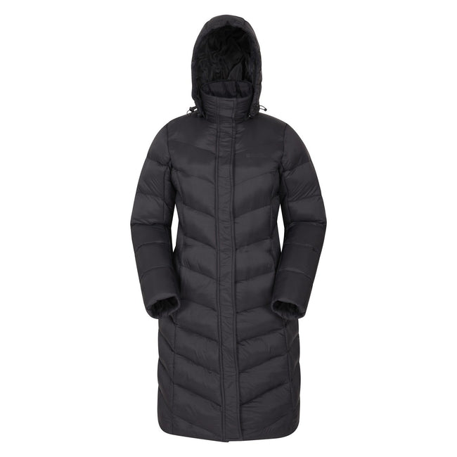 Black - Front - Mountain Warehouse Womens-Ladies Alexa Padded Jacket