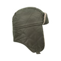 Green - Side - Mountain Warehouse Childrens-Kids Fleece Lined Trapper Hat