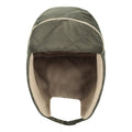 Green - Pack Shot - Mountain Warehouse Childrens-Kids Fleece Lined Trapper Hat
