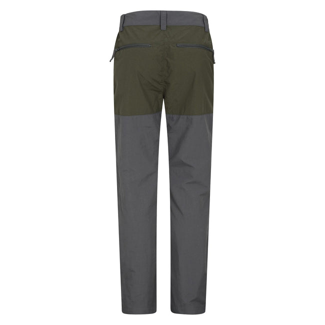 Gray - Back - Mountain Warehouse Mens Explore Hiking Trousers