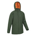 Green - Side - Mountain Warehouse Childrens-Kids Forest Longline Waterproof Jacket
