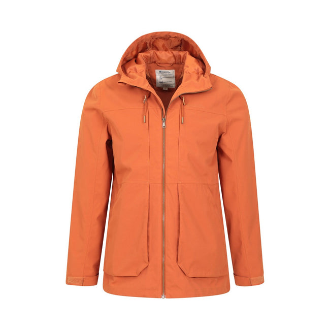 Orange - Lifestyle - Mountain Warehouse Mens Route Waterproof Jacket