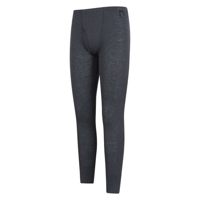 Dark Grey - Lifestyle - Mountain Warehouse Mens Merino Wool Bottoms