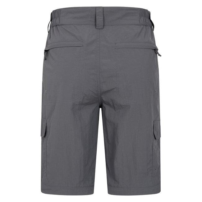 Gray - Close up - Mountain Warehouse Mens Explore Convertible Pants