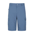 Blue - Close up - Mountain Warehouse Mens Explore Convertible Pants