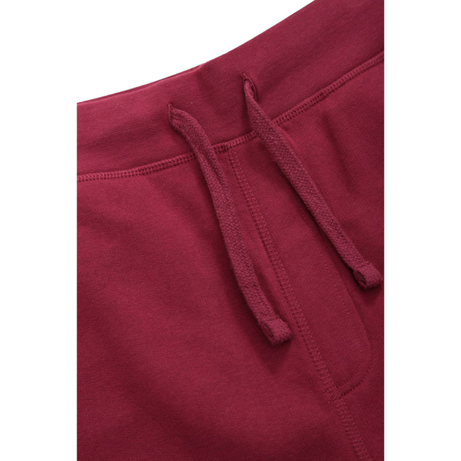 Burgundy - Side - Animal Mens Unwind Natural Shorts