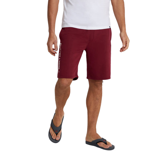 Burgundy - Lifestyle - Animal Mens Unwind Natural Shorts