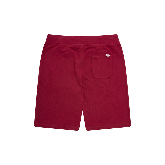 Burgundy - Back - Animal Mens Unwind Natural Shorts