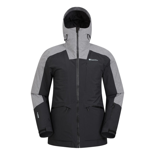 Black - Front - Mountain Warehouse Mens Orion Ski Jacket