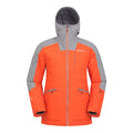 Orange - Front - Mountain Warehouse Mens Orion Ski Jacket
