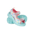 Turquoise - Front - Mountain Warehouse Childrens-Kids Sand Sandals