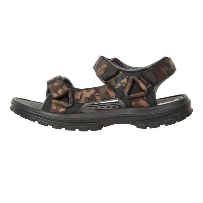 Green-Black - Lifestyle - Mountain Warehouse Mens Crete Camo Sandals
