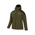 Green - Side - Mountain Warehouse Mens Radius Recycled Soft Shell Jacket
