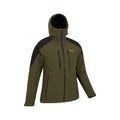 Green - Lifestyle - Mountain Warehouse Mens Radius Recycled Soft Shell Jacket