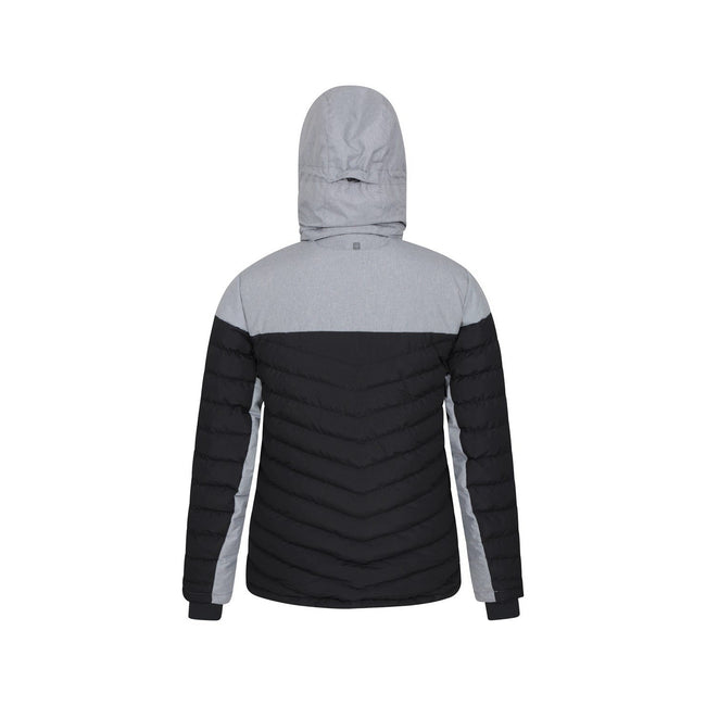 Black - Back - Mountain Warehouse Mens Vulcan Padded Ski Jacket