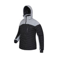 Black - Side - Mountain Warehouse Mens Vulcan Padded Ski Jacket