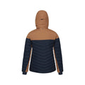 Tan - Back - Mountain Warehouse Mens Vulcan Padded Ski Jacket