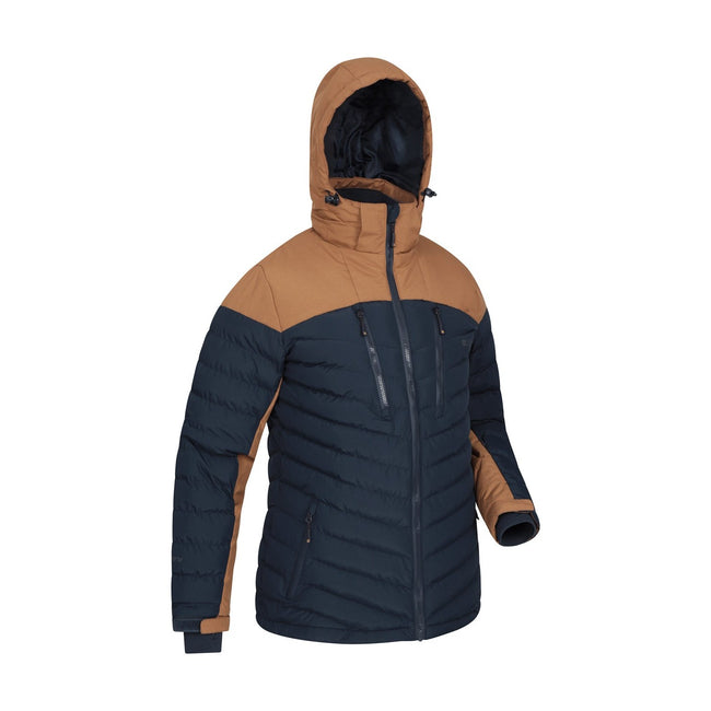 Tan - Lifestyle - Mountain Warehouse Mens Vulcan Padded Ski Jacket