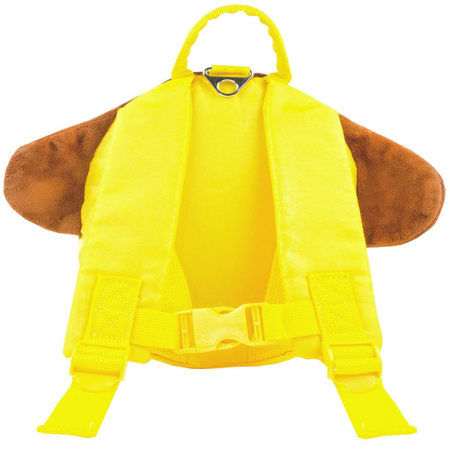 Brown - Close up - Hey Duggee Childrens-Kids Happy Dog 3D Knapsack