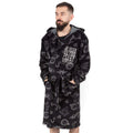 Gray-Black-White - Lifestyle - Peaky Blinders Mens Bathrobe