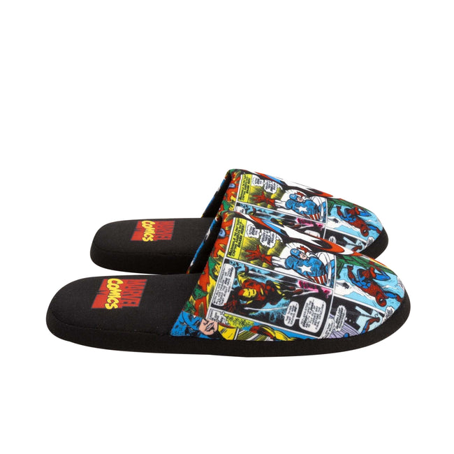 Multicolored - Back - Marvel Avengers Mens Slippers
