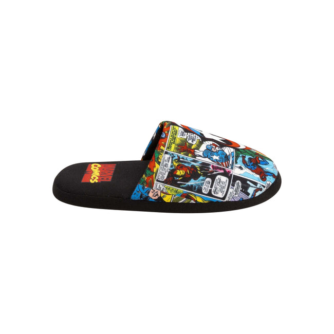 Multicolored - Side - Marvel Avengers Mens Slippers