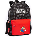 Black-Red - Back - Super Mario All-Over Print Knapsack
