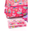 Pink-Blue - Pack Shot - Peppa Pig Girls Knapsack Set