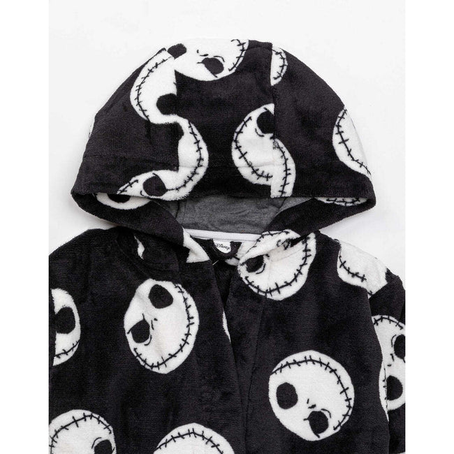 Black-White - Lifestyle - Nightmare Before Christmas Womens-Ladies Bathrobe