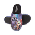 Black-Blue - Lifestyle - Star Wars: The Mandalorian Mens Slippers