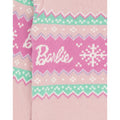 Pastel Pink - Side - Barbie Girls Fair Isle Sweater