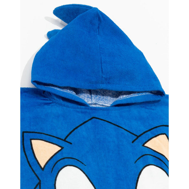 Blue - Lifestyle - Sonic The Hedgehog Childrens-Kids Poncho