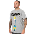 Light Grey-Dark Grey - Lifestyle - Minions Mens Pajama Set