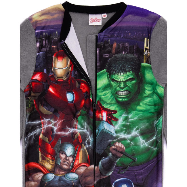 Multicolored - Back - Marvel Avengers Childrens-Kids Sleeper
