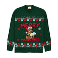 Green-Red - Front - Scooby Doo Mens Knitted Christmas Sweater