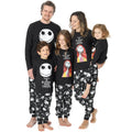 Black-White - Close up - Nightmare Before Christmas Mens Pajama Set