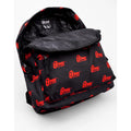Black-Red - Pack Shot - David Bowie Logo Knapsack