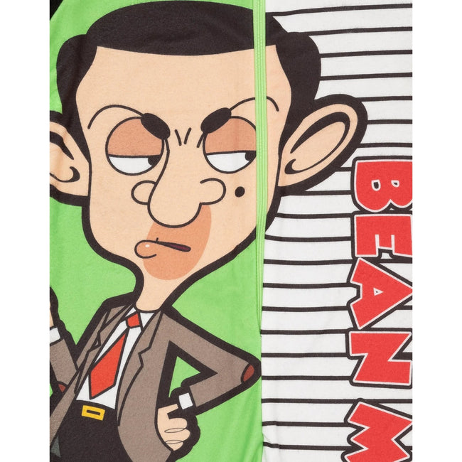 Green-White-Black - Close up - Mr Bean Childrens-Kids Sleeper