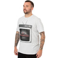 Gray-Black - Side - WandaVision Mens TV Pajama Set