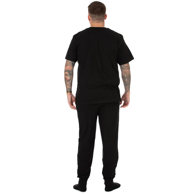 Black - Back - Peaky Blinders Mens By Order Long Pyjama Set