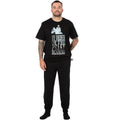 Black - Front - Peaky Blinders Mens By Order Long Pyjama Set