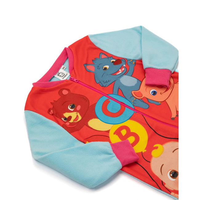 Orange-Blue - Side - Cocomelon Childrens-Kids ABC Sleeper